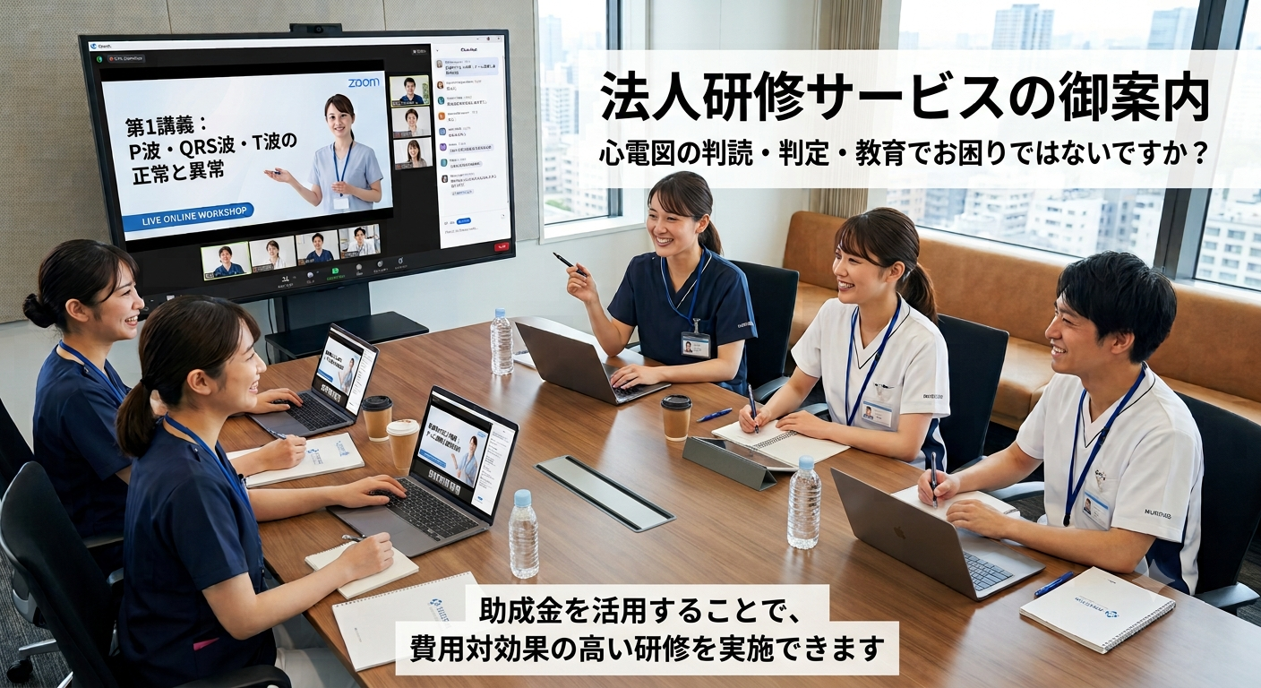 心電図の学校 法人研修サービス